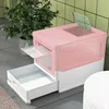 PawHut Katzentoilette Katzenklo mit Deckel Schaufel Produktbild-Vorschau 8