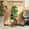 Bamworld Blumenständer, Holz-Pflanzenständer, Produktbild-Vorschau 4
