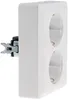 MILOS Schutzkontakt-Steckdose 2-fach 250V/ 16A 1x UP weiß Produktbild-Vorschau 9