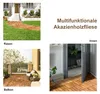 Ineinandergreifende Terrassenfliesen aus Akazienholz, Produktbild-Vorschau 3