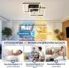 ZMH stropní ventilátor LED s osvětlením tichá stmívatelná Náhled obrázku produktu 4