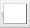 Okno piwniczne Biale 800X450mm z podwójna szyba (32 mm) Podgląd zdjęcia produktu 1