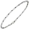 JOBO Armband 950 Platin mattiert 20 cm Karabiner Produktbild-Vorschau 2