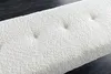 riess-ambiente Design Sitzbank BOUTIQUE 100cm weiß Bouclé Produktbild-Vorschau 6