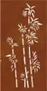 vidaXL Záhradná nástenná dekorácia 105x55 cm Corten Steel Náhľad obrázku produktu 4