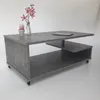 Möbel SD Couchtisch Timmi Beton Optik  mit Rollen Produktbild-Vorschau 2