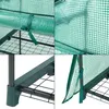 Skleník "Chaam" so 4 policami 158x69x49cm Zelený Náhľad obrázku produktu 8