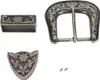 Style vintage sculpté à la main en alliage de ceinture de Voir les images du produit 1