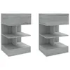 vidaXL Nachttische 2 Stk. Grau Sonoma 40x35x65 cm Produktbild-Vorschau 2