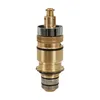 A close-up studio shot of a brass faucet cartridge against a white background. Produktbild-Vorschau