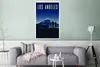 MuchoWow® Poster Illustration von Los Angeles bei Nacht Produktbild-Vorschau 5