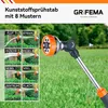 Garten Gießstab mit 8 Sprühfunktionen – Verlängerte Brause Produktbild-Vorschau 2