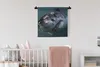 MuchoWow® Wandteppich Wandbehang Hai - Weiß - Wasser 60x60 Produktbild-Vorschau 2