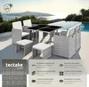 Salon de jardin BILBAO 8 places avec housse de protection - Voir les images du produit 2