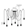 Lampa wisząca sufitowa ARANE PAJĄK 8 ramion do LED 8x E27 Podgląd zdjęcia produktu 8