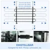 Pawhut PawHut Hundeschutzgitter mit einstellbarer Funktion Produktbild-Vorschau 5