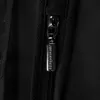Close-up of a black zipper on a black garment. Produktbild-Vorschau