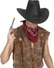 Cowboy Halstuch Bandana rot - Einheitsgröße Produktbild-Vorschau 2