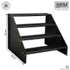 scala a 4 gradini autoportante modello 1 completamente nera Anteprima dell’immagine prodotto 1