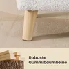 SONGMICS Sitzhocker mit Stauraum, Teddy-Fleece Produktbild-Vorschau 7