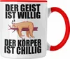 Trendation - Lustige Tasse mit Spruch Faultier Mitarbeiter Produktbild-Vorschau 1
