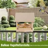 Vogelhaus Balkon-Vogelfutterstelle mit Produktbild-Vorschau 5