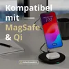 CHEROY PowerDuo - 2 in 1 Kabelloses Ladegerät - 15 W Qi Produktbild-Vorschau 3