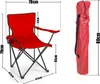 BigDean Faltstuhl ROT Campingstuhl Anglerstuhl mit Produktbild-Vorschau 2
