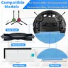 A collage of vacuum cleaner accessories and a vacuum cleaner base. Produktbild-Vorschau