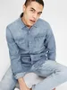 JACK & JONES Chemise unie à manches longues, col Kent, Voir les images du produit 13