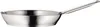 A stainless steel frying pan with a handle, shown from a side angle against a white background. Produktbild-Vorschau