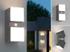 2-er Set schwenkbare LED Außenwandleuchten mit Produktbild-Vorschau 1