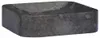 vidaXL Waschbecken Schwarz 40x40x10 cm Marmor Produktbild-Vorschau 7