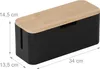Relaxdays Scatola porta cavi per ciabatta, bambù, con Anteprima dell’immagine prodotto 4