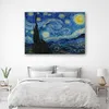 Obraz na plátne hviezdna noc - reprodukcia v. van gogha Náhľad obrázku produktu 2
