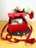 Geschenkbox mit Magnet-Verschluss in rot 25,2x19,2x11,3cm Produktbild-Vorschau 2
