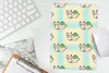 MuchoWow® Mauspad Mousepad Katzen - Pflanzen - Pastell - Produktbild-Vorschau 6
