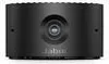 A black Jabra PanaCast 20 webcam is shown from the front on a white background. Produktbild-Vorschau