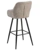 A single bar stool shown from the back, isolated on a white background. Náhled obrázku produktu
