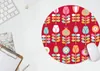 MuchoWow® Mauspad Mousepad Muster - Blumen - Retro - Rot Produktbild-Vorschau 6