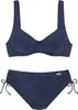 LASCANA Bügel-Bikini Annelie marine Größe 38 Cup D Produktbild-Vorschau 1