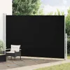 vidaXL Boční výsuvná markýza 220x500 cm černá Náhled obrázku produktu 2