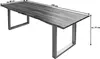 Baumkantentisch 140x80cm Hero, Sheesham-Holz naturfarben & Produktbild-Vorschau 7
