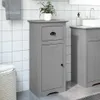 vidaXL Armoire de salle de bain BODO Gris 44x30x90 cm Voir les images du produit 3