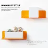 Lot de 2 supports muraux en acrylique, dimensions 23 cm, Voir les images du produit 3
