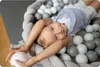 Paraurti per culla Ricokids 3m - rosa e grigio Anteprima dell’immagine prodotto 9