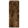 A close-up, front-facing view of a wooden shelf. Produktbild-Vorschau