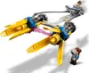 A LEGO Star Wars Anakin's Podracer toy set with two minifigures, shown in motion. Produktbild-Vorschau