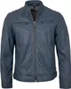 Deercraft - Herren Lederjacke Lammnappa blau : 56 Produktbild-Vorschau 1