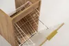 Meuble de salle de bains avec panier à linge, chêne Craft, Voir les images du produit 9